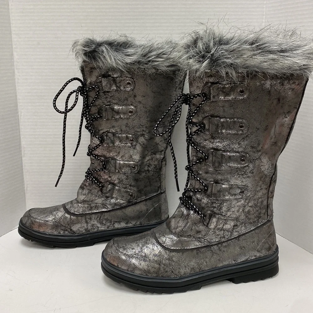 Ashley Stewart ‘Mountain Top’ Faux Fur Lined  Women’s Boots